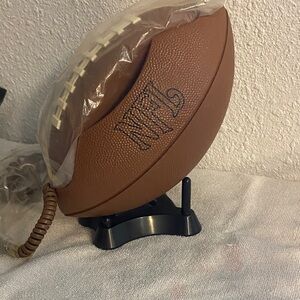 NFL Brown Football Phone with Stand